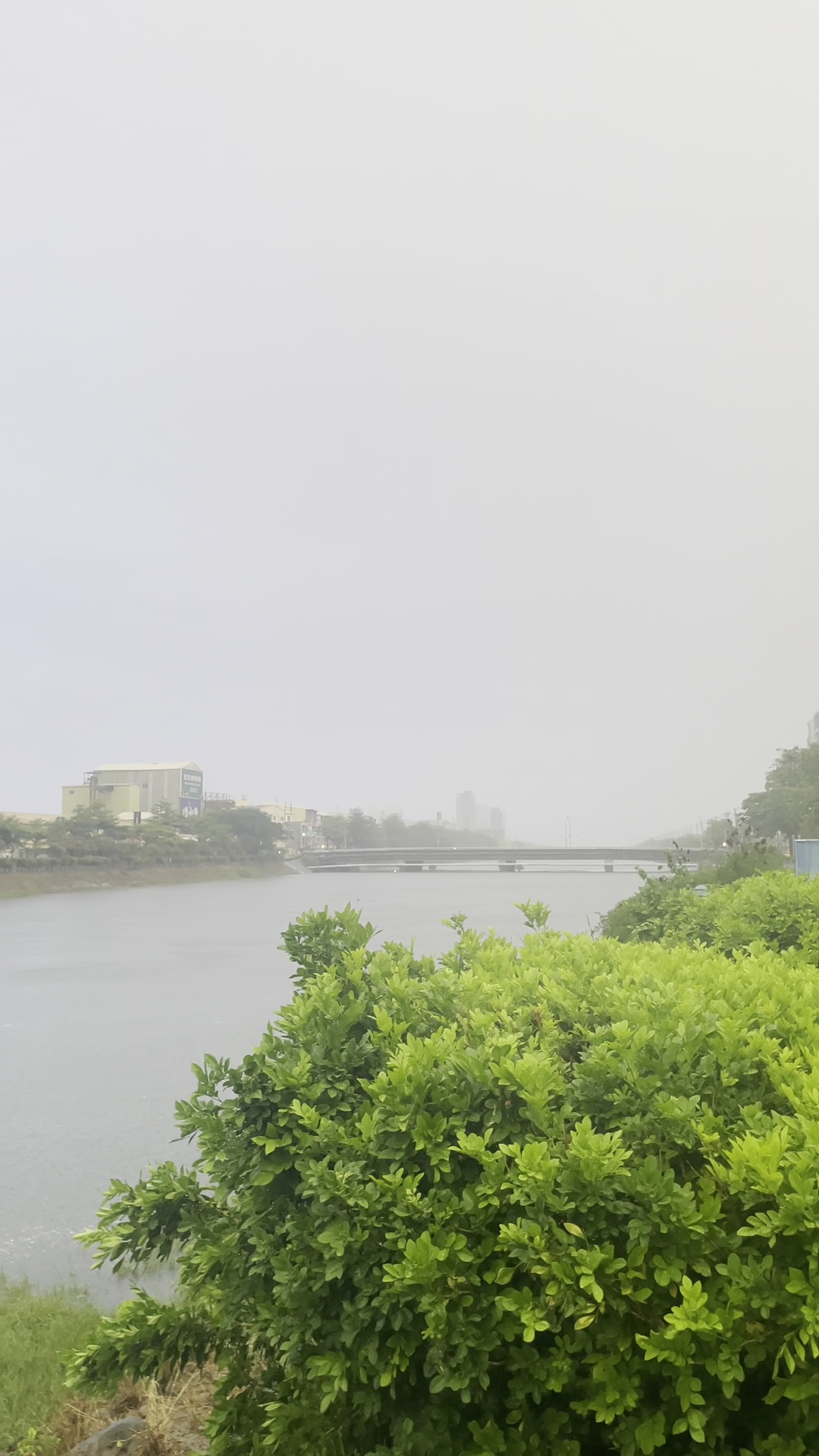 河流與橋樑遠景