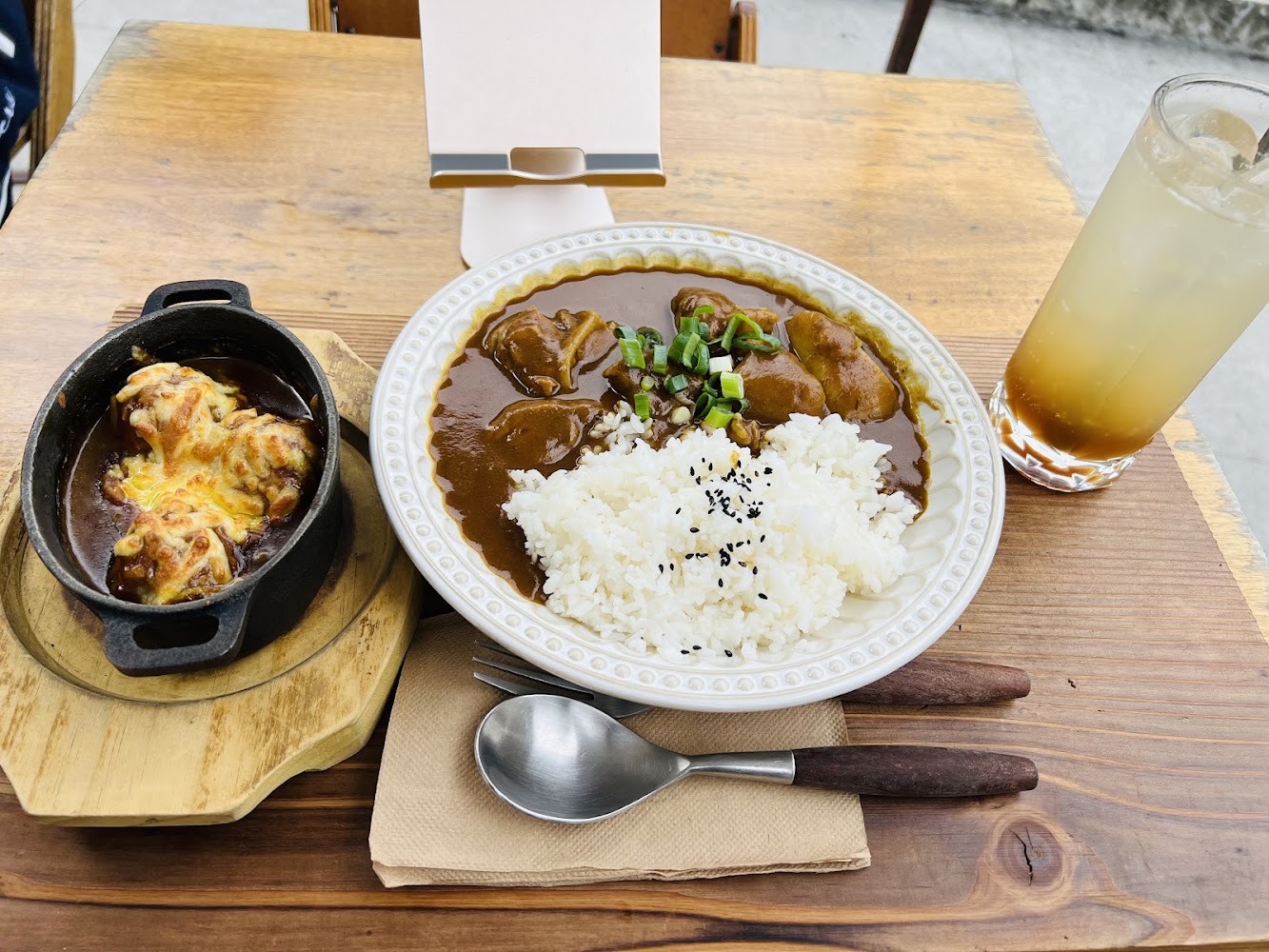 一星名店人生的咖哩味套餐咖哩飯