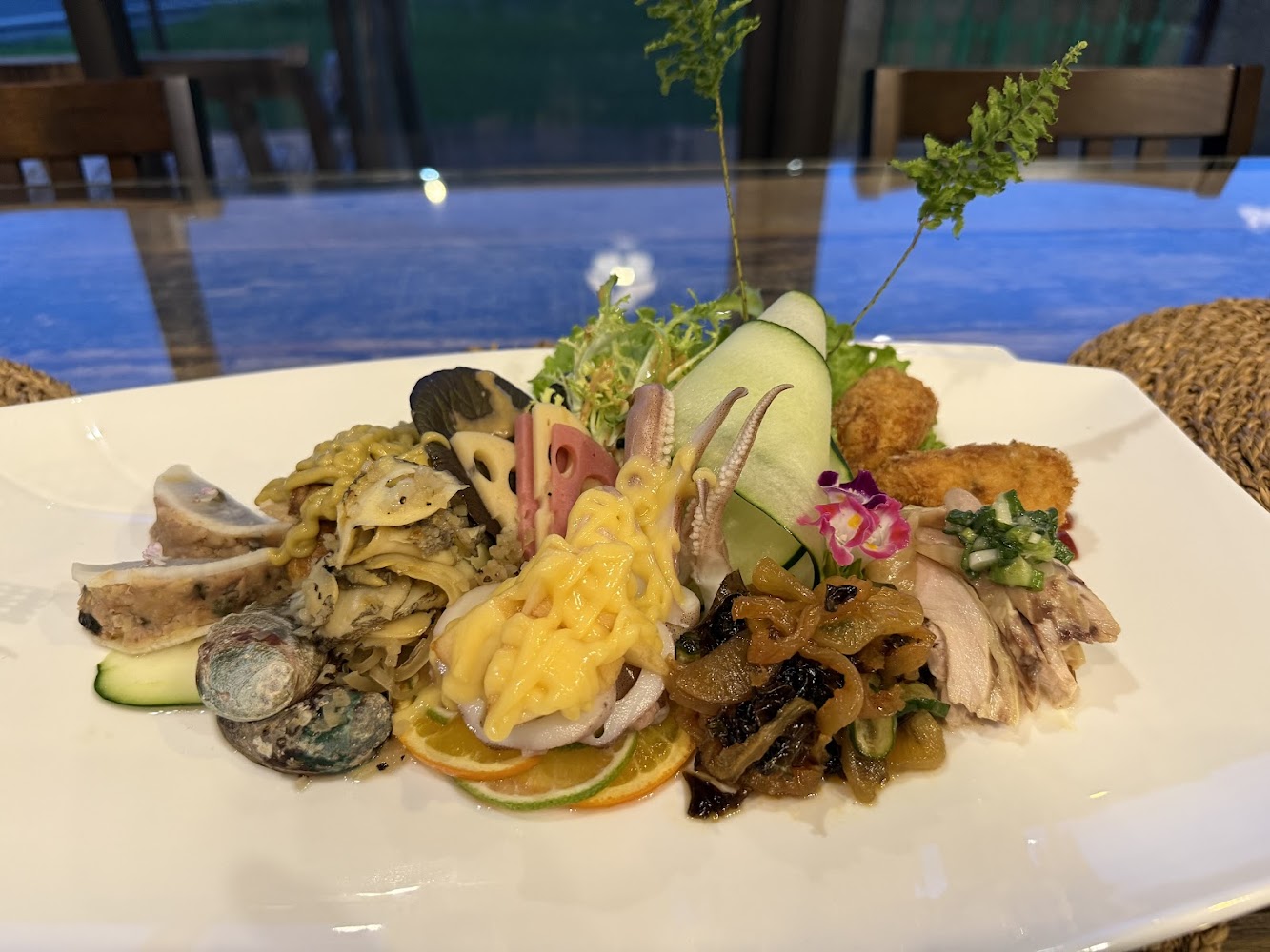 池上豐禾日麗文田館綜合前菜拼盤