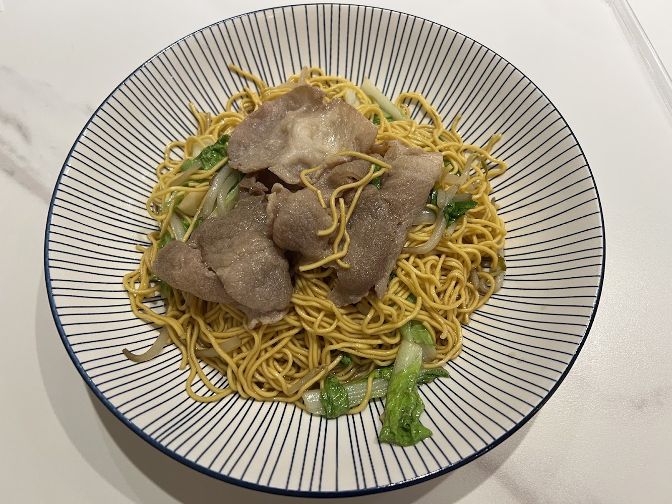 越式排骨炒麵