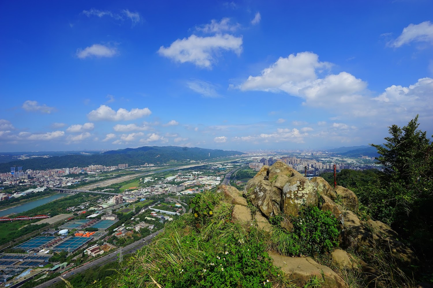 鳶山風景區眺望