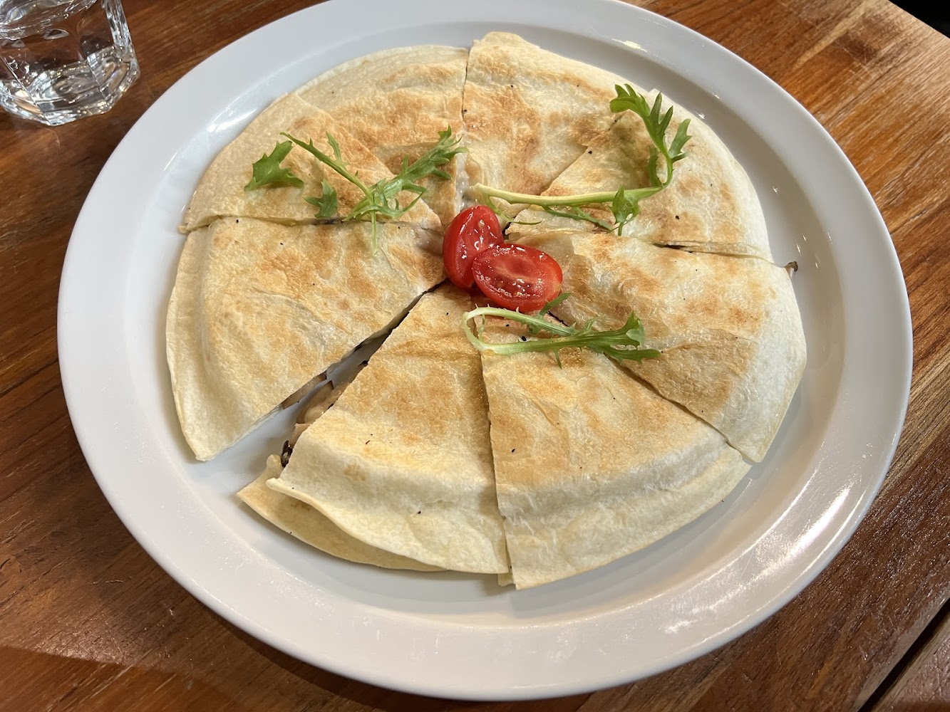 奧比高雄高美店薄餅料理