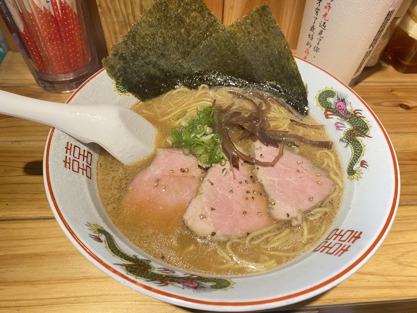 井川屋台拉麵豚骨拉麵