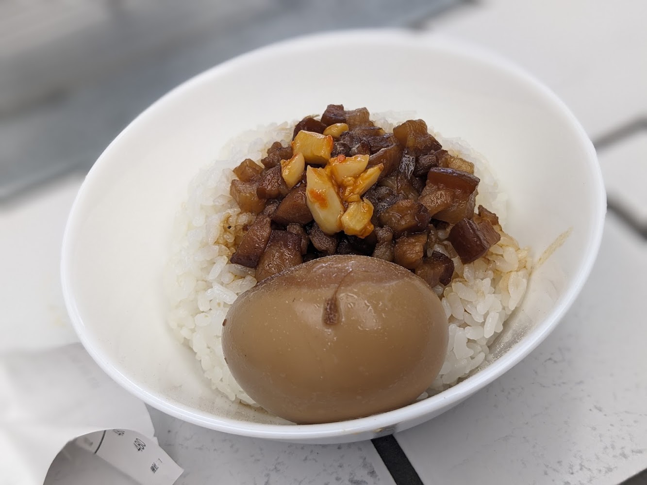 純發魯肉飯東湖店魯肉飯特寫