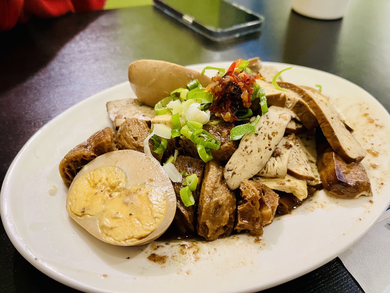 喬治麵鋪滷味拼盤豆干豆皮滷蛋