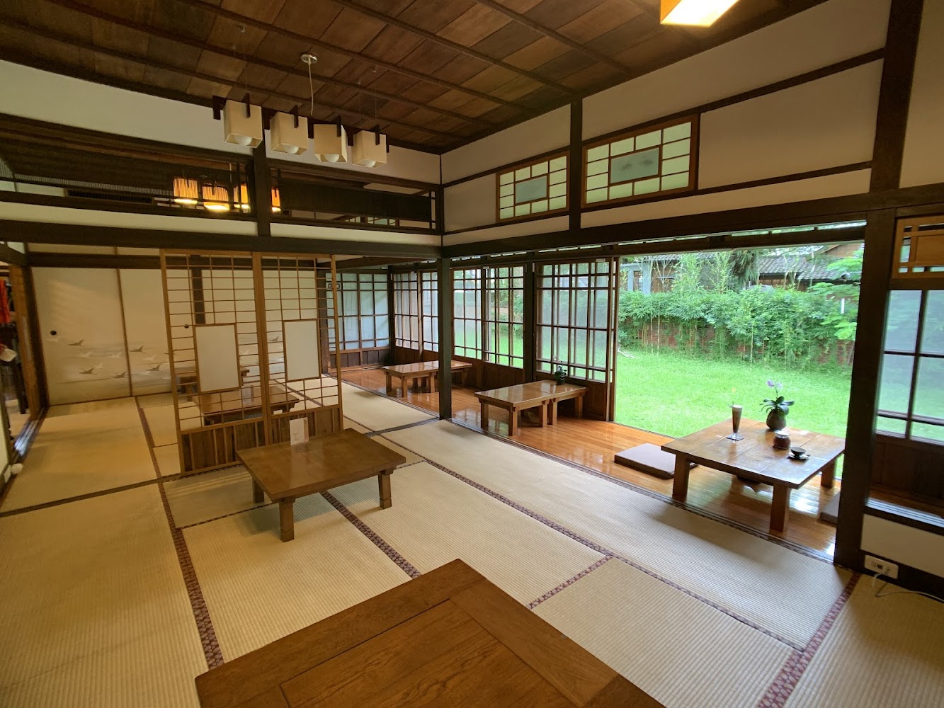宜蘭文學館榻榻米日式空間