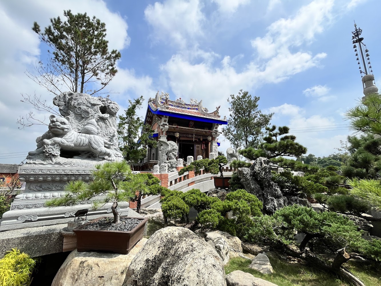 傳統廟宇與園林造景