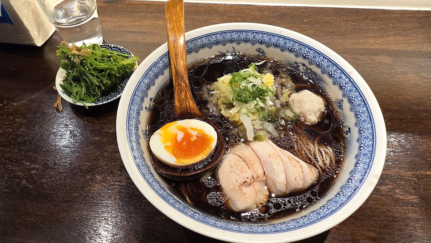 姥夥房竹北鹿場店醬油拉麵套餐