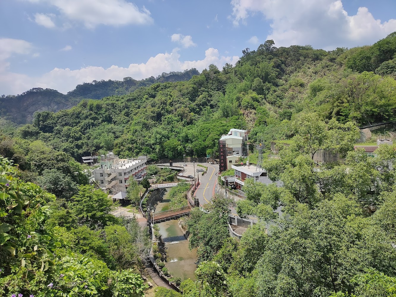 關子嶺風景區山城景觀