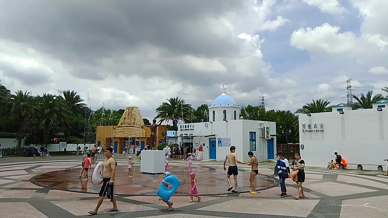 六福水樂園親子戲水區