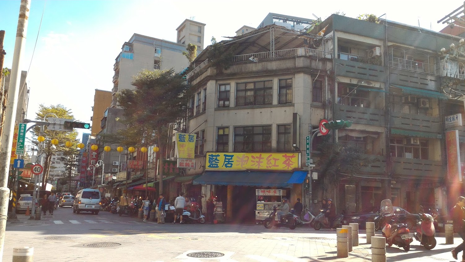 艋舺周邊街景與老街氛圍