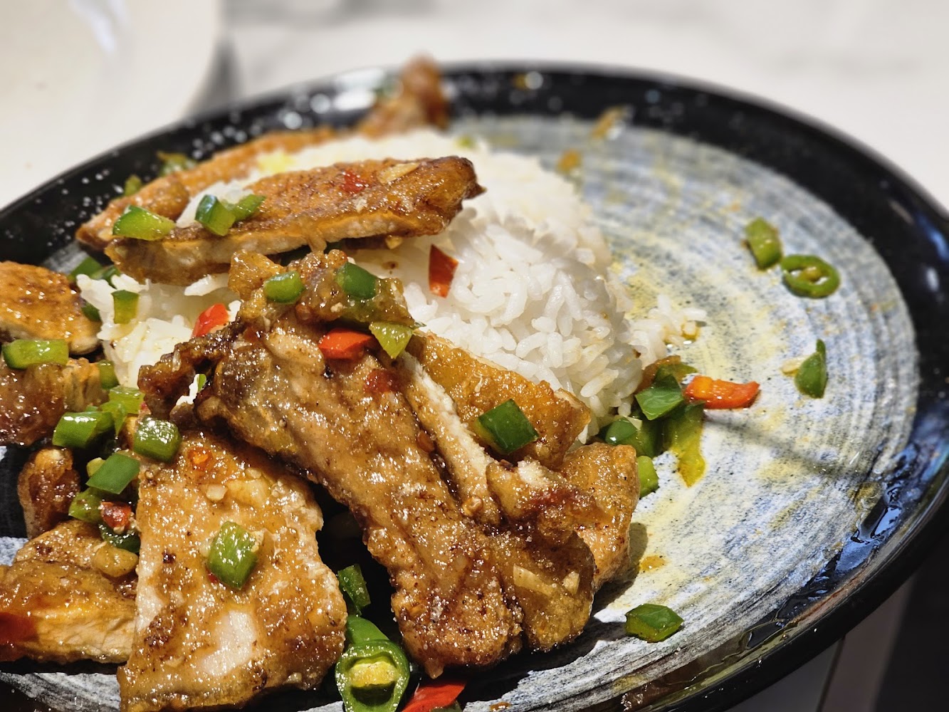 炒豬肉片飯