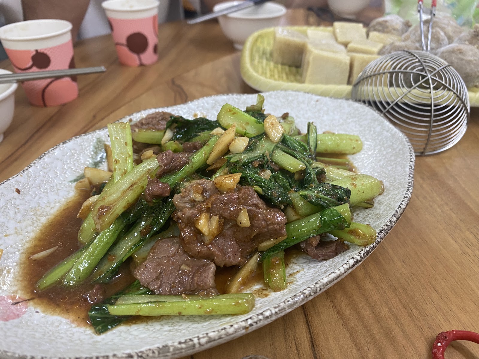 岡山牛 牛肉涮涮鍋 炒牛肉 高雄岡山