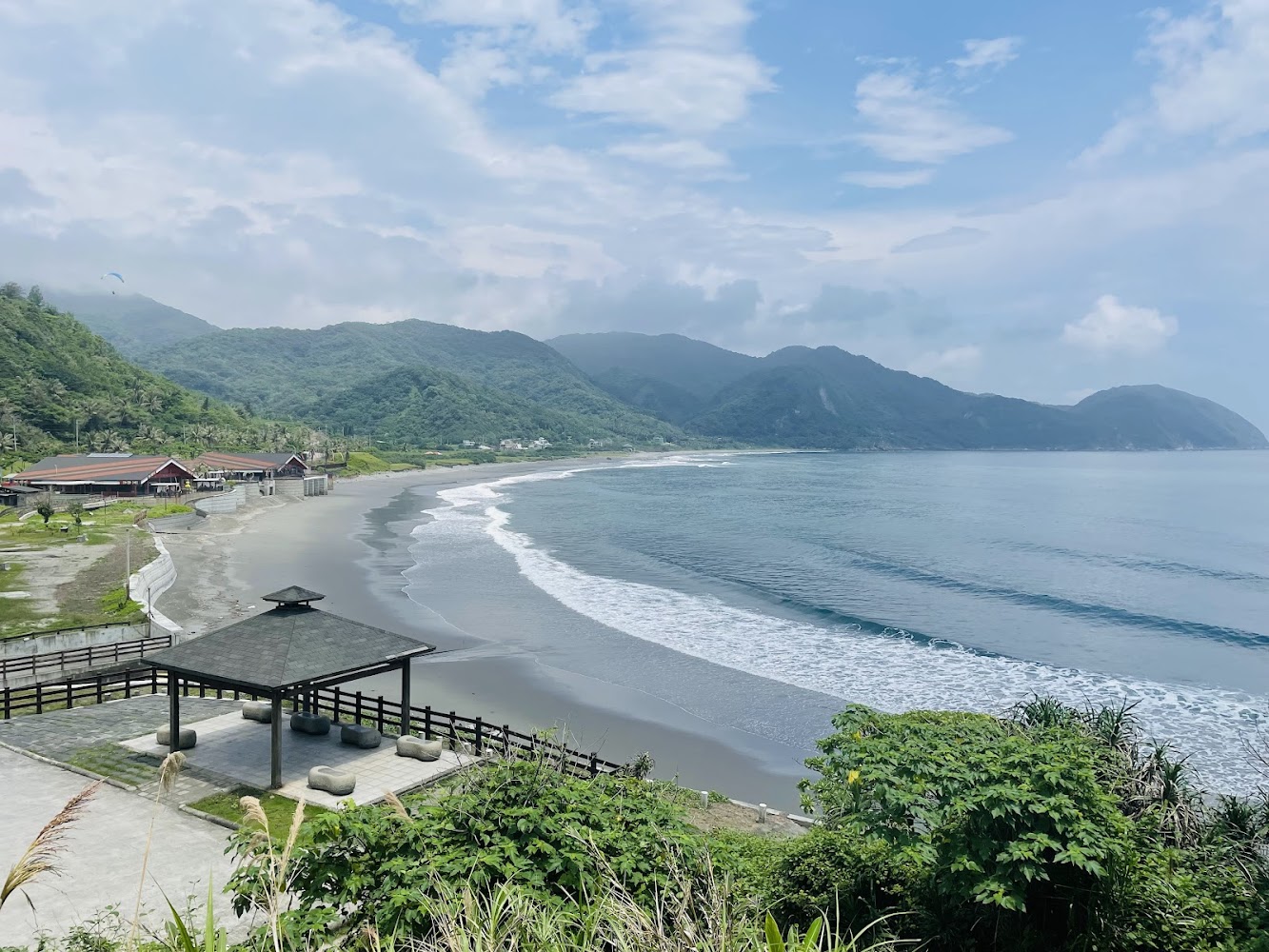 東部海岸國家風景區海灣與山海景色
