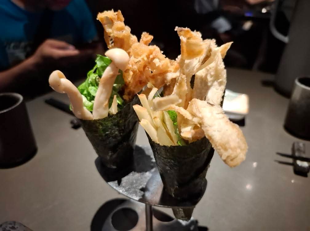植橪和食手卷料理