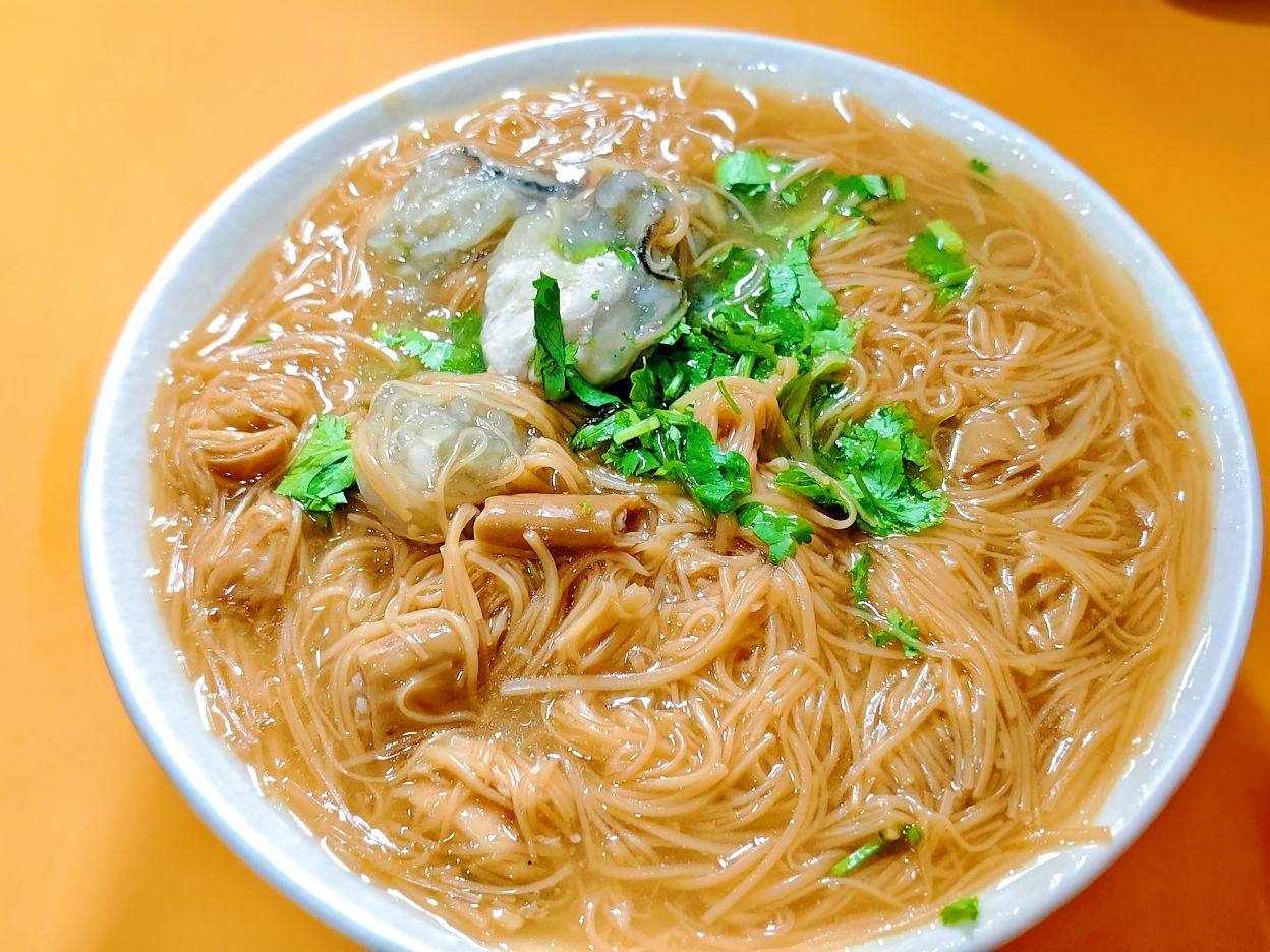 麵線傳奇蚵仔麵線特寫