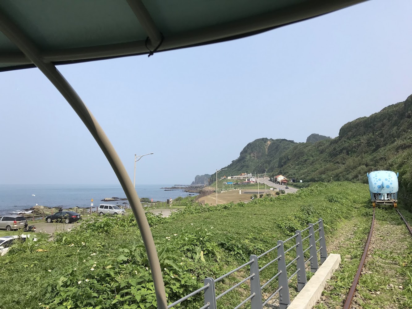 深澳鐵道自行車八斗子站沿海鐵道景色