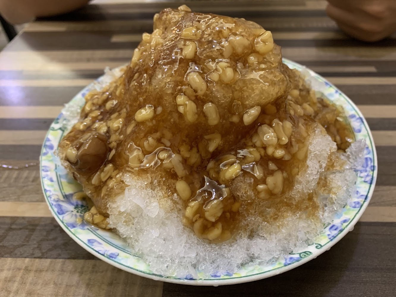 台東客來吃樂花生刨冰