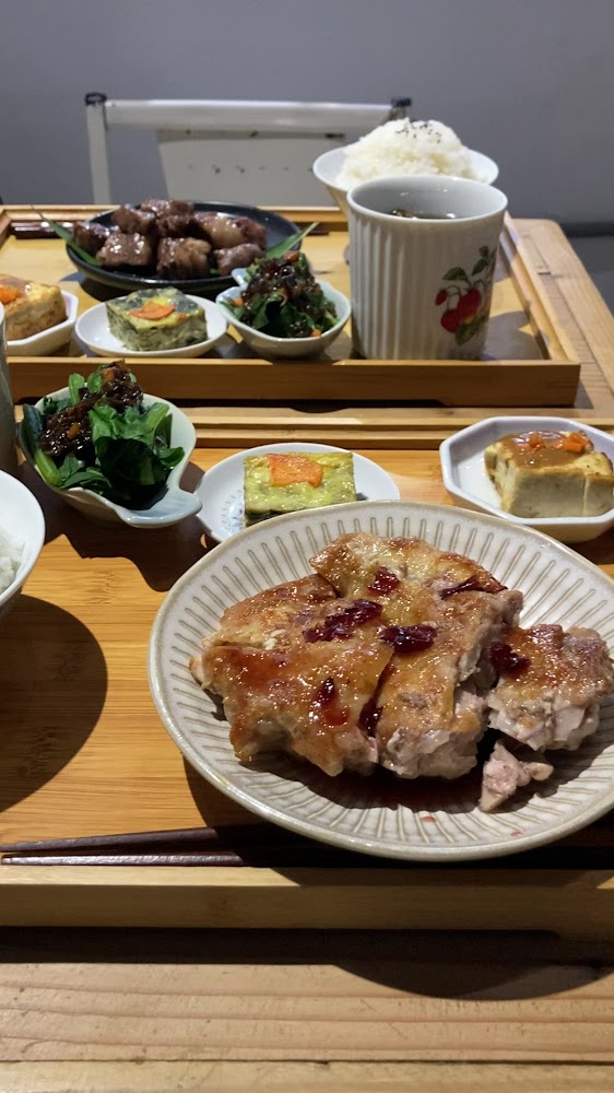 烤雞排日式套餐