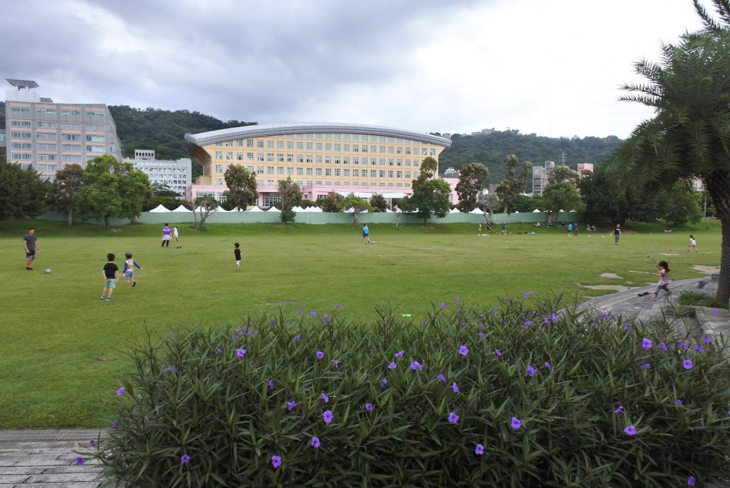 天母運動公園草地活動空間