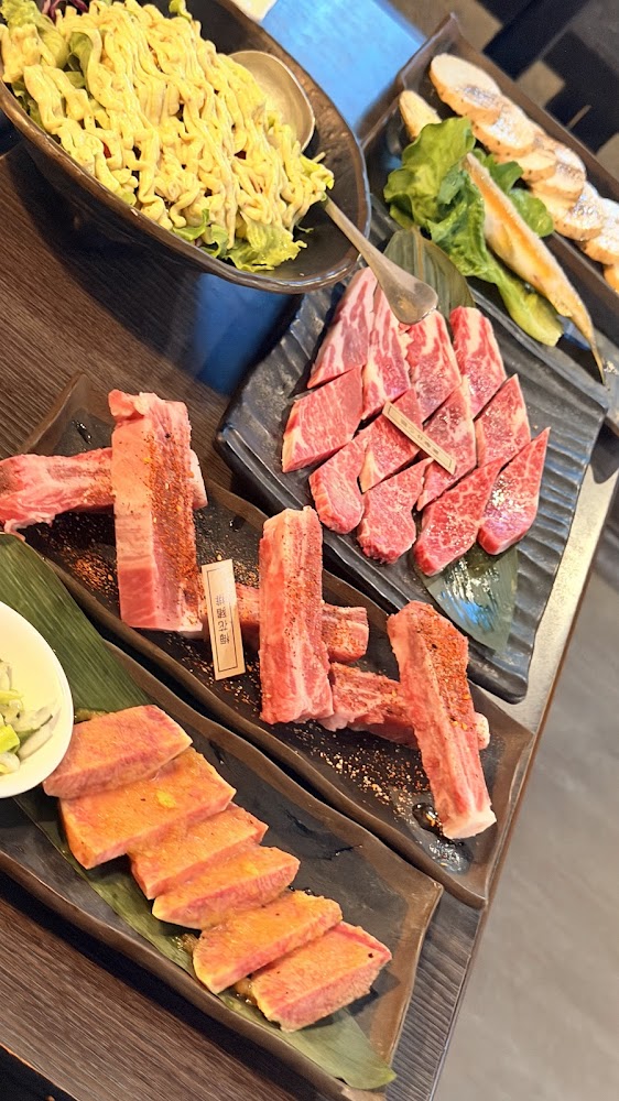六木無煙燒肉肉盤