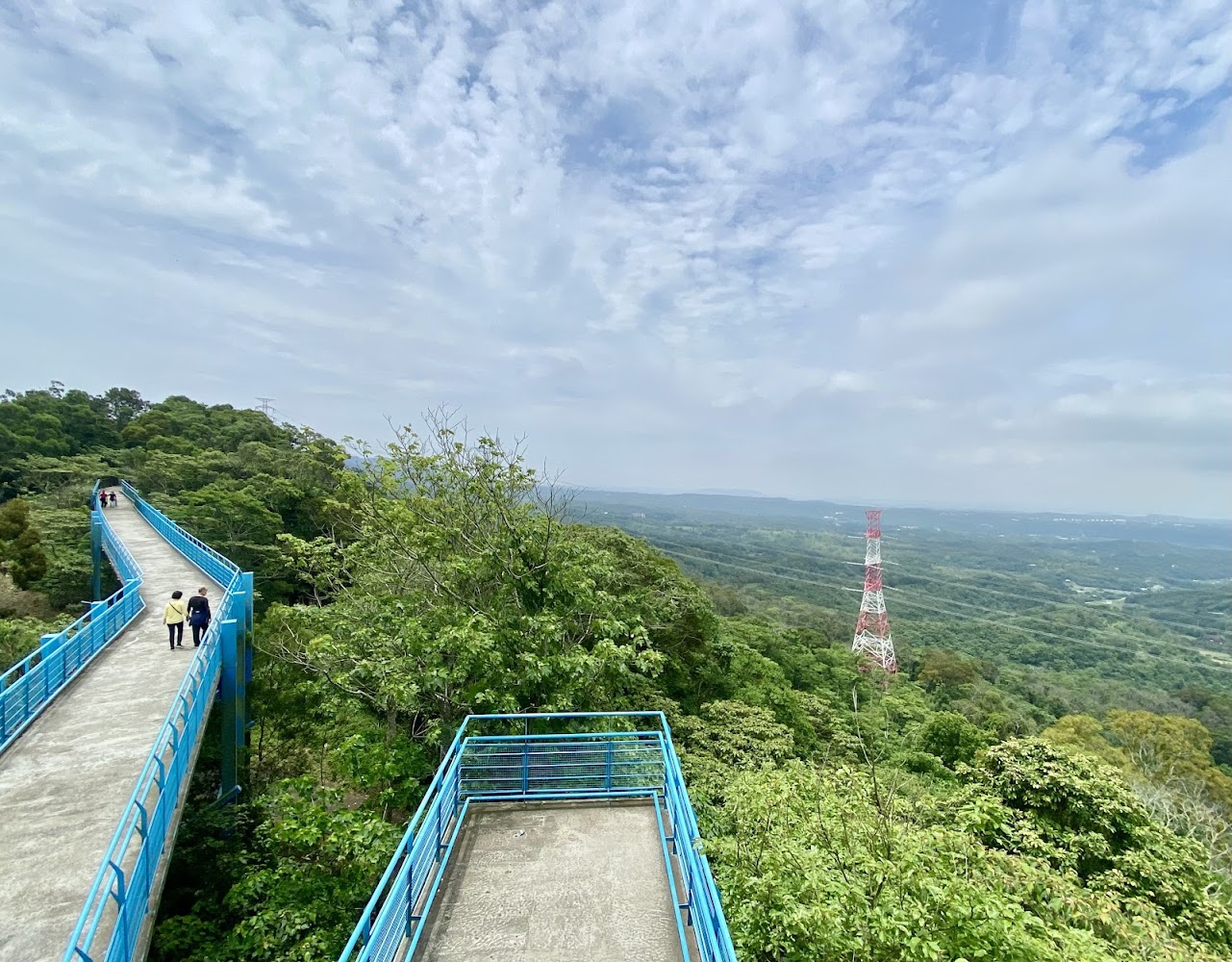九華山天空步道全景