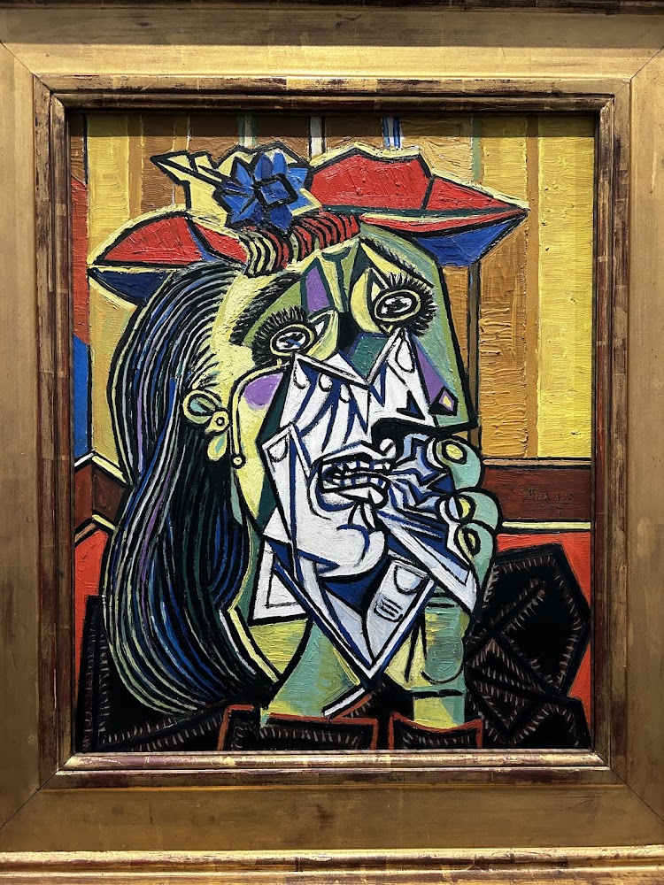 高雄市立美術館立體主義風格繪畫作品