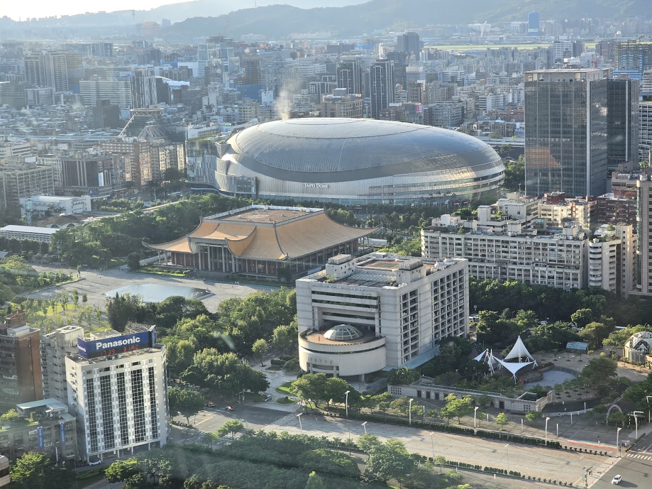 台北101辦公大樓高處視野