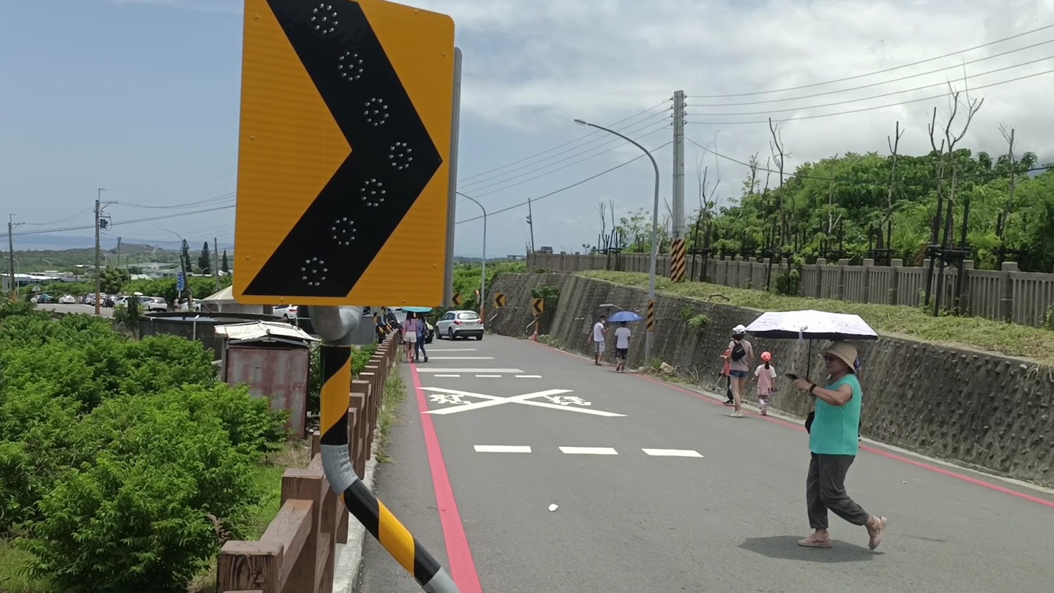 太麻里車站周邊道路步行環境