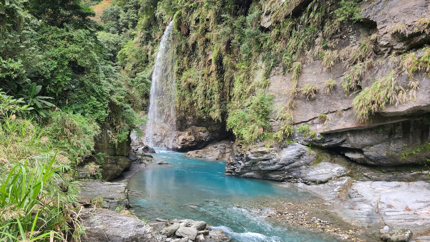 富源國家森林遊樂區溪流與瀑布景觀