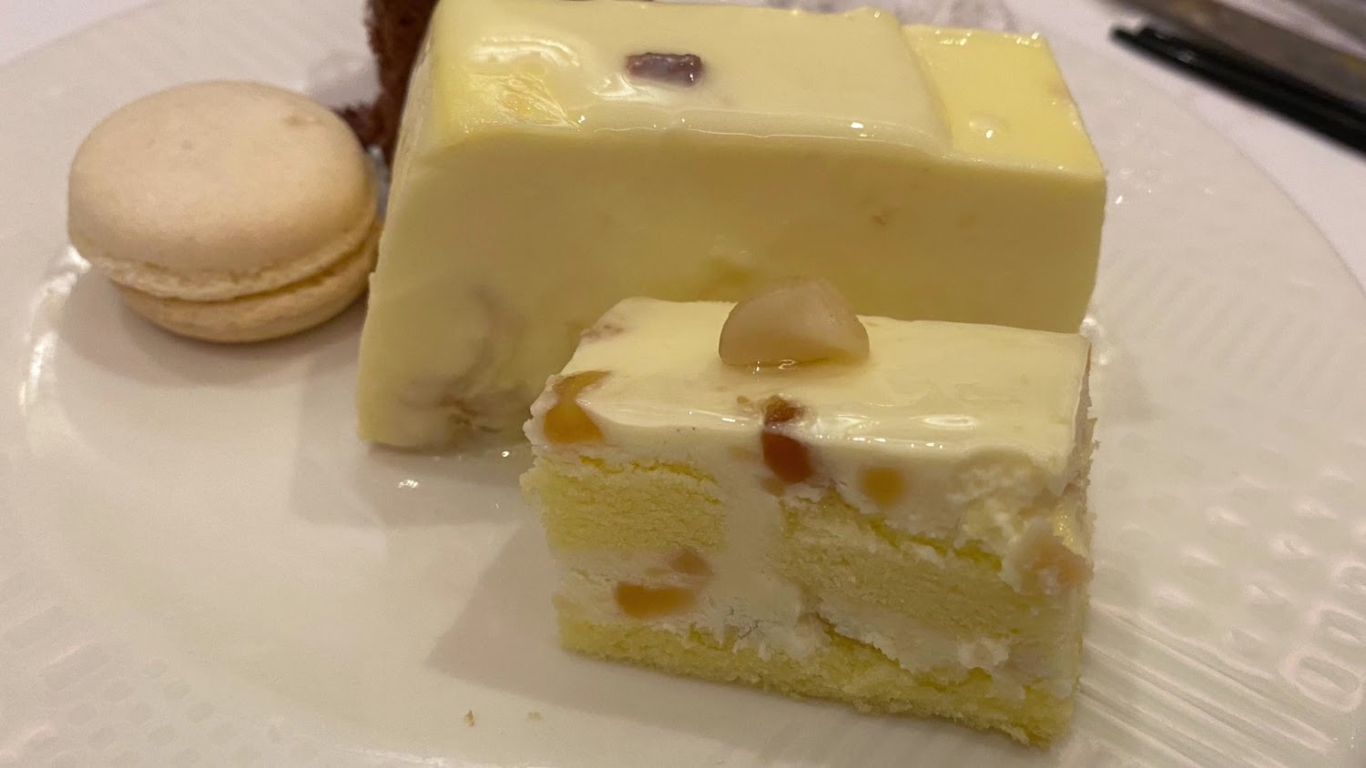 台北老爺酒店Le Café 馬卡龍與蛋糕甜點近拍