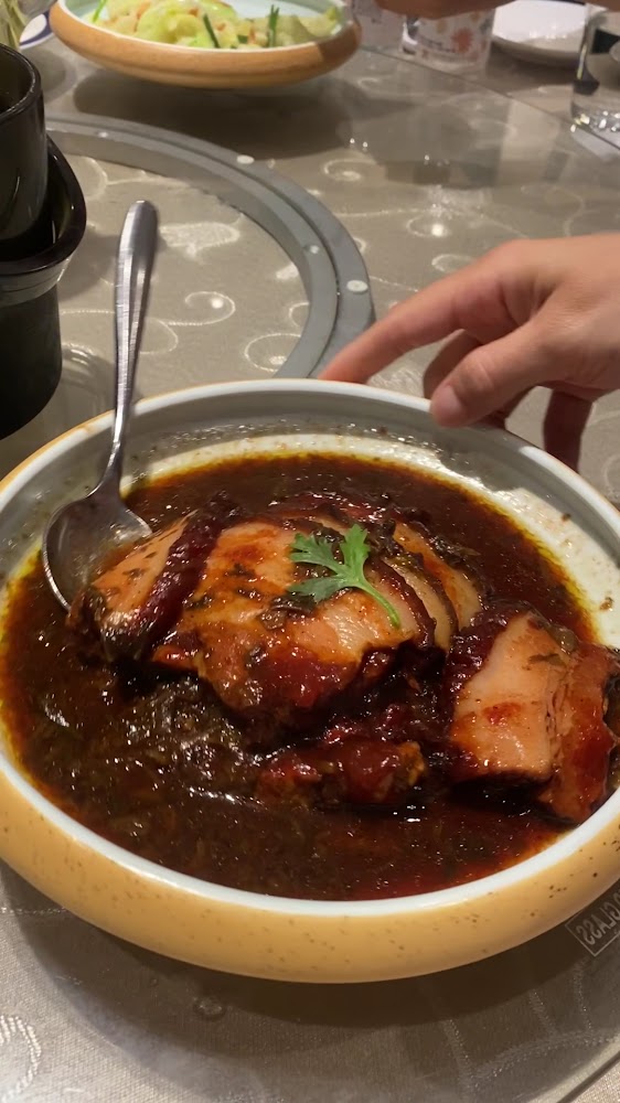 經典台菜紅燒肉近拍