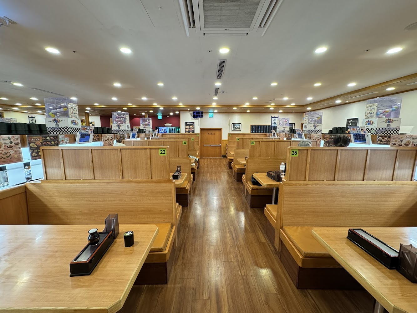 藏壽司台南FOCUS店內部環境