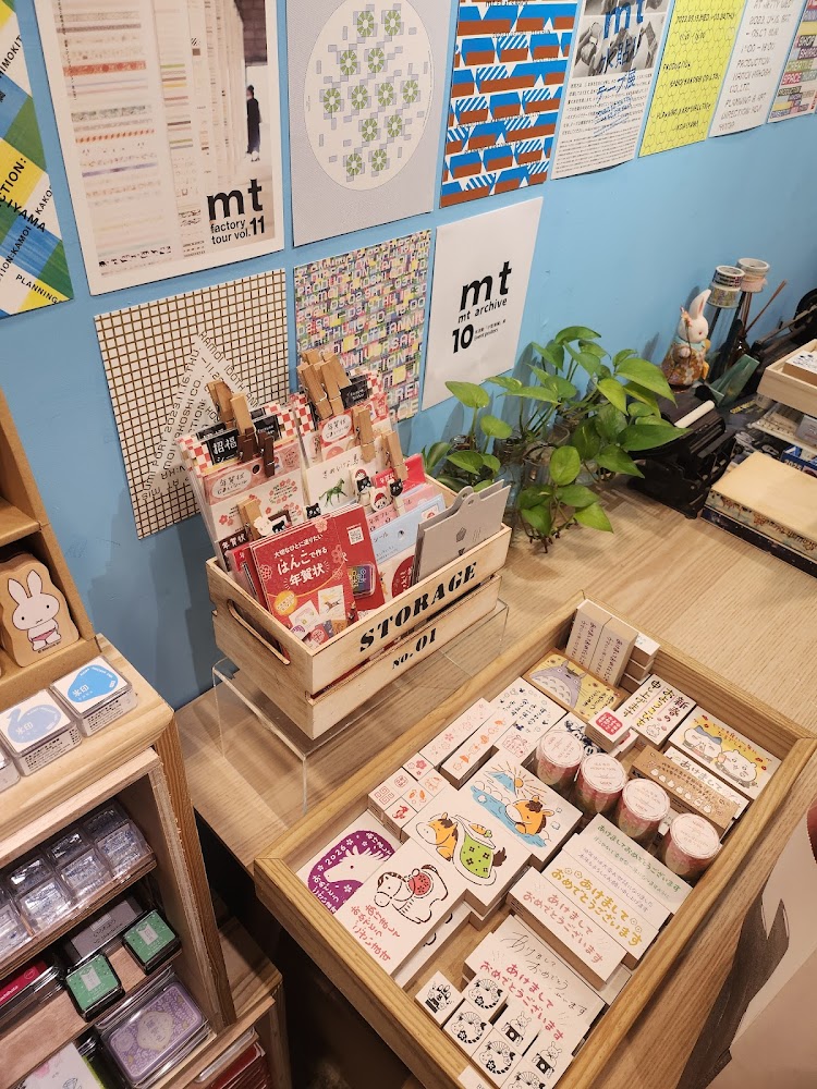 理想的部屋紙膠帶與印章展示區