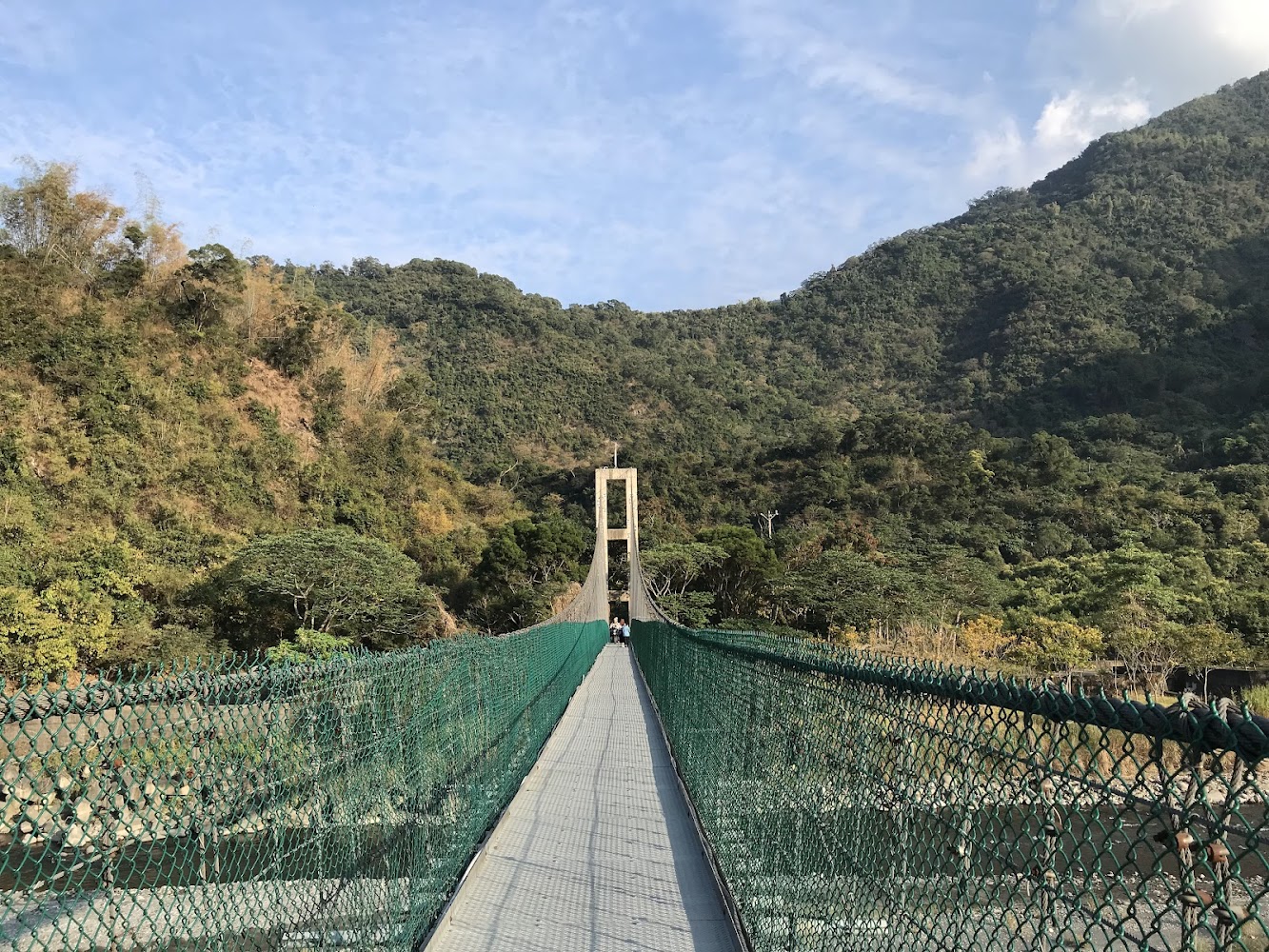 茂林谷附近吊橋景觀