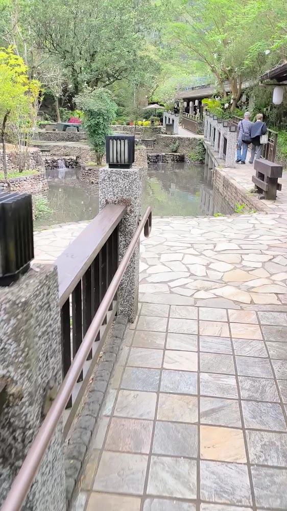 礁溪溫泉公園森林風呂園區綠意步道與日式景觀