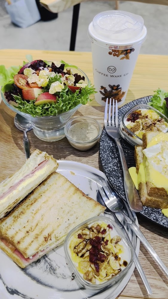 咖啡覺醒美術店健康系早午餐組合