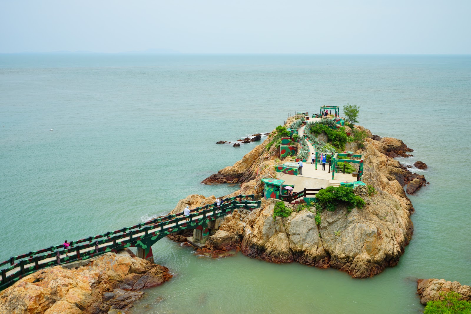南竿礁岩觀景台鳥瞰海岸馬祖