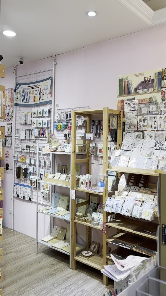 美好文具室彩色文具牆面