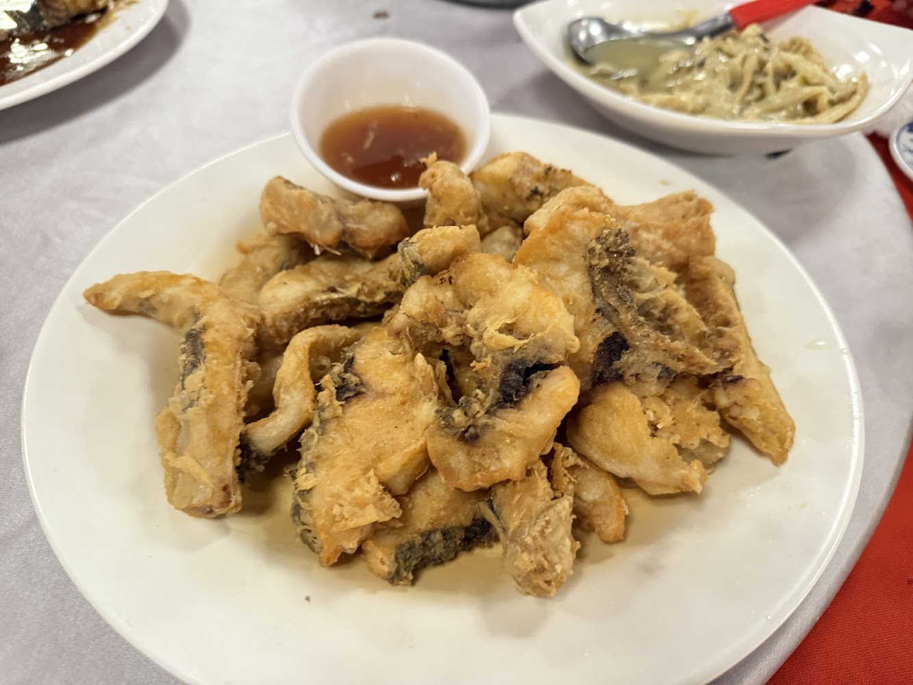 石園活魚餐廳炸魚塊