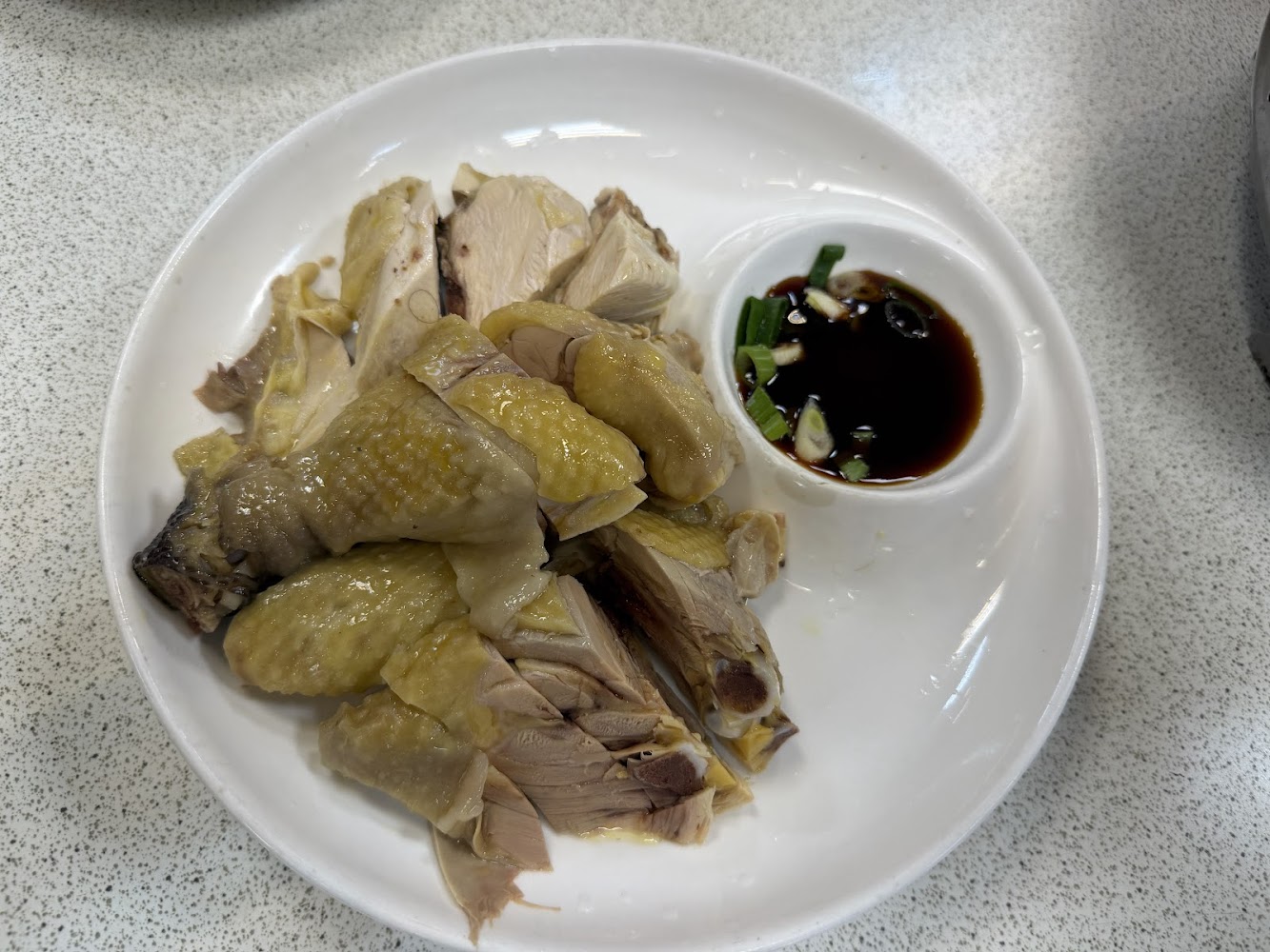 苗栗客家菜館白斬雞