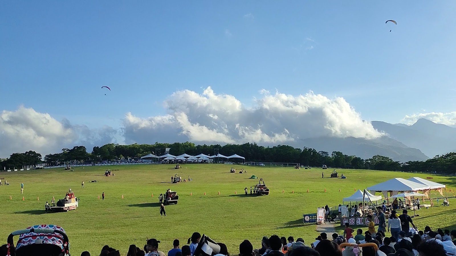 台東熱氣球嘉年華鹿野高台白天帳棚活動場地
