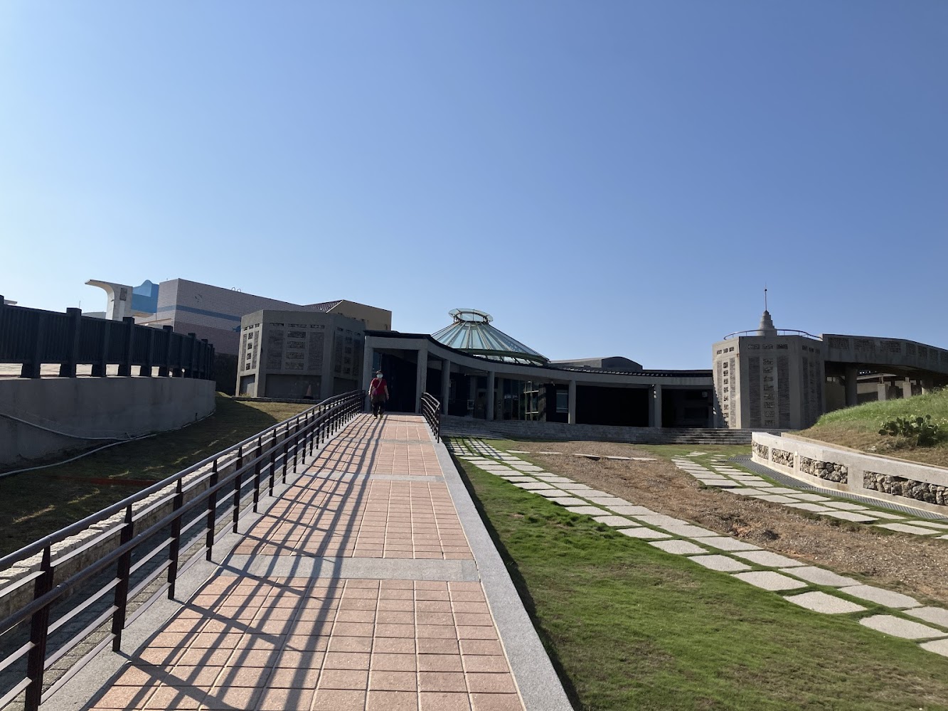 小門地質探索館外觀建築