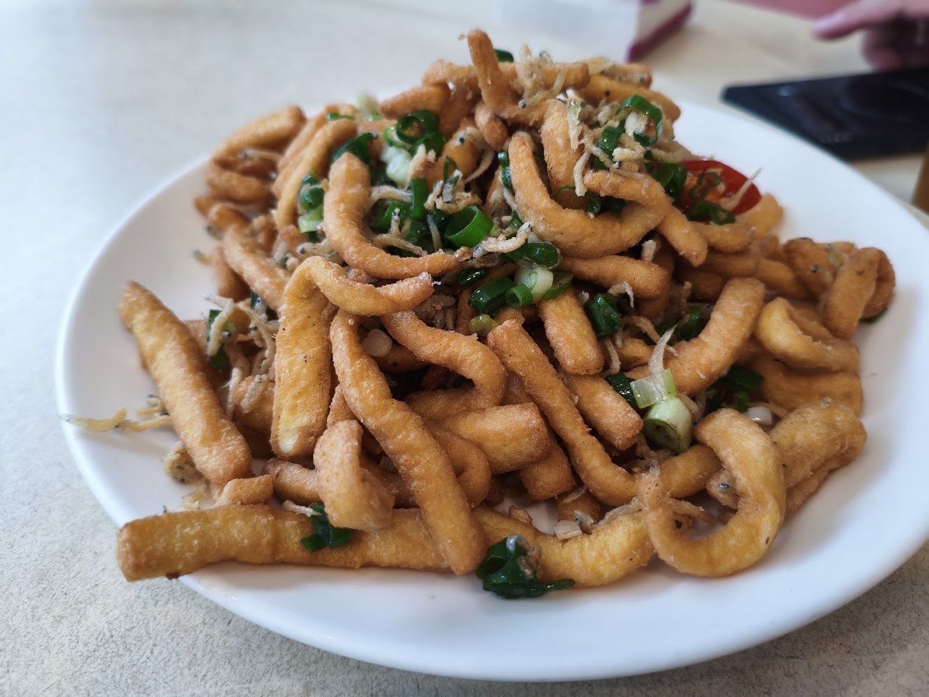 竹園台菜餐廳炸豆腐條