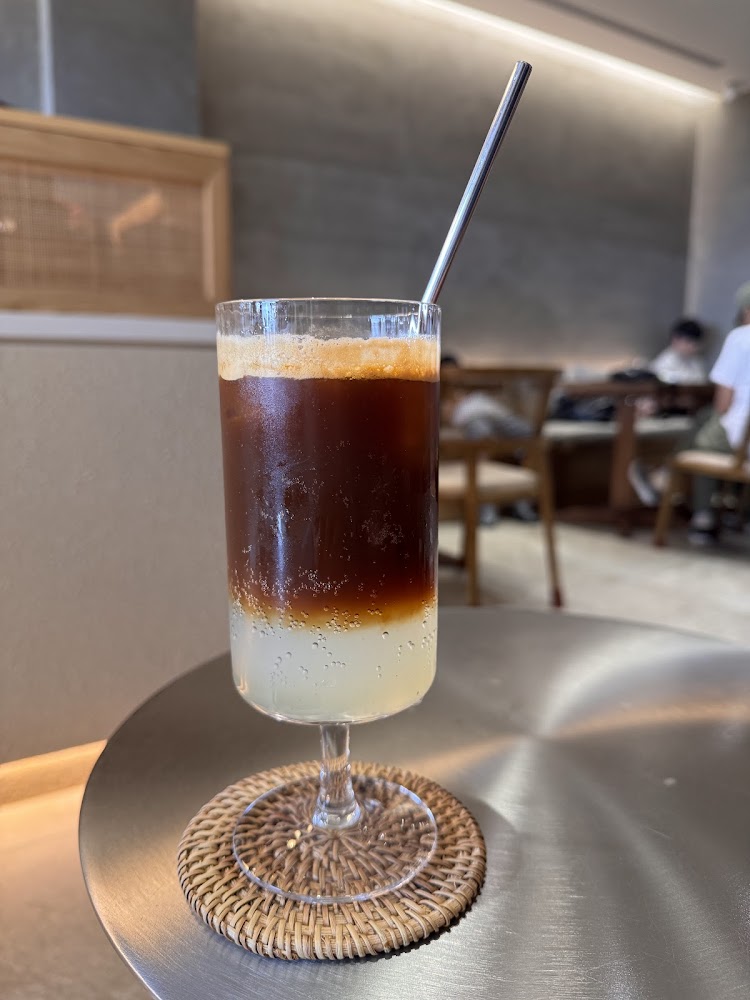良水田分層咖啡氣泡飲