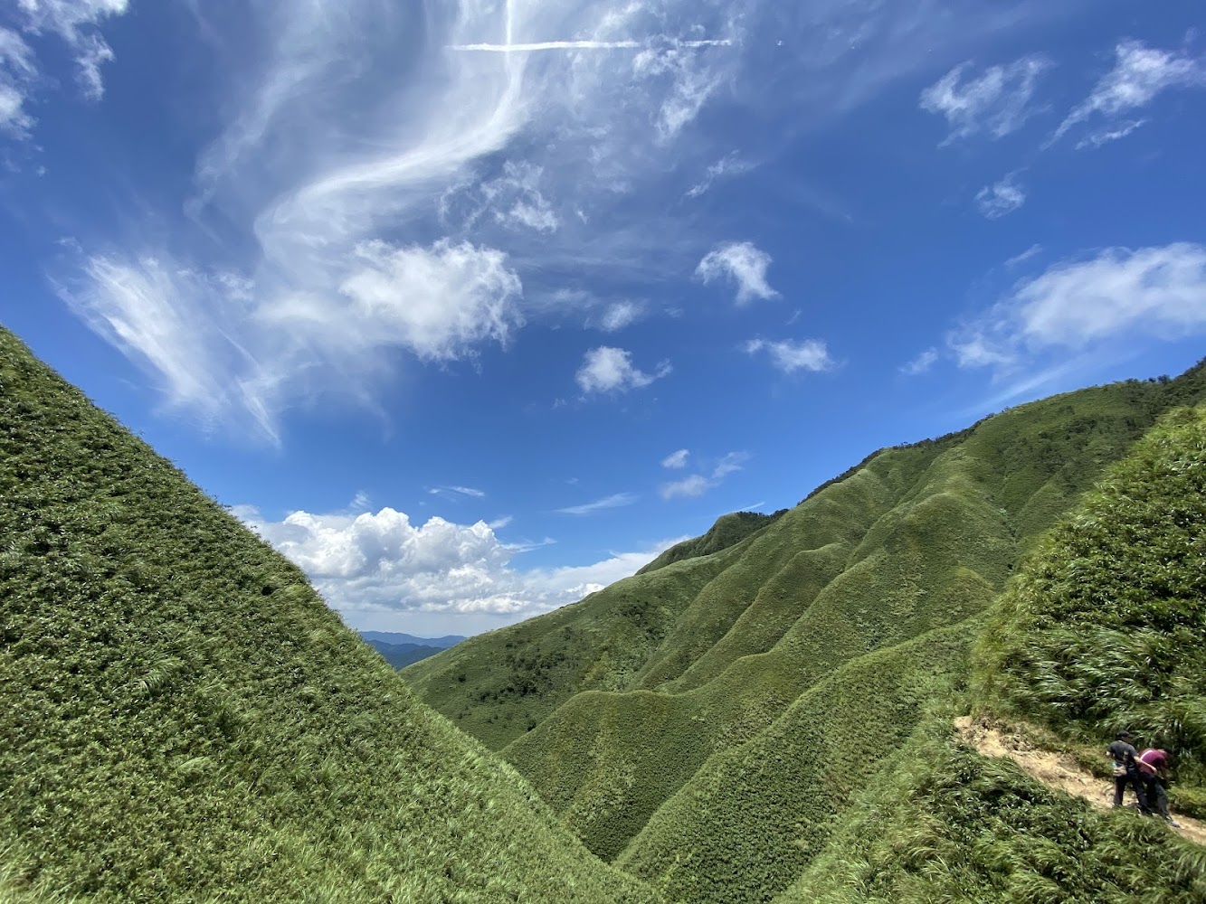 聖母登山步道山景與步道