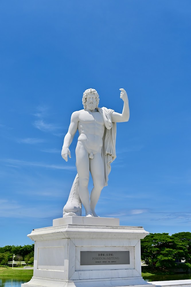 奇美博物館戶外波塞頓雕像