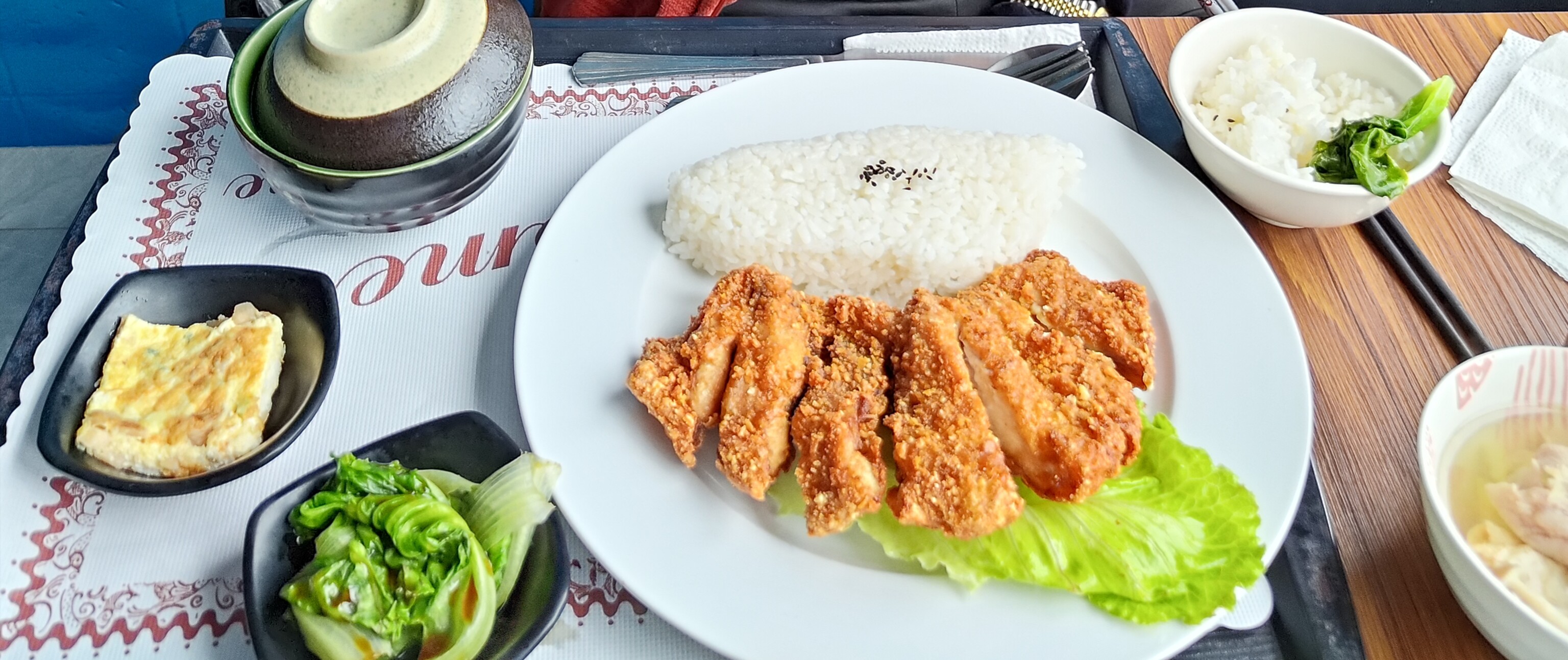 中角灣咖啡炸雞排飯套餐