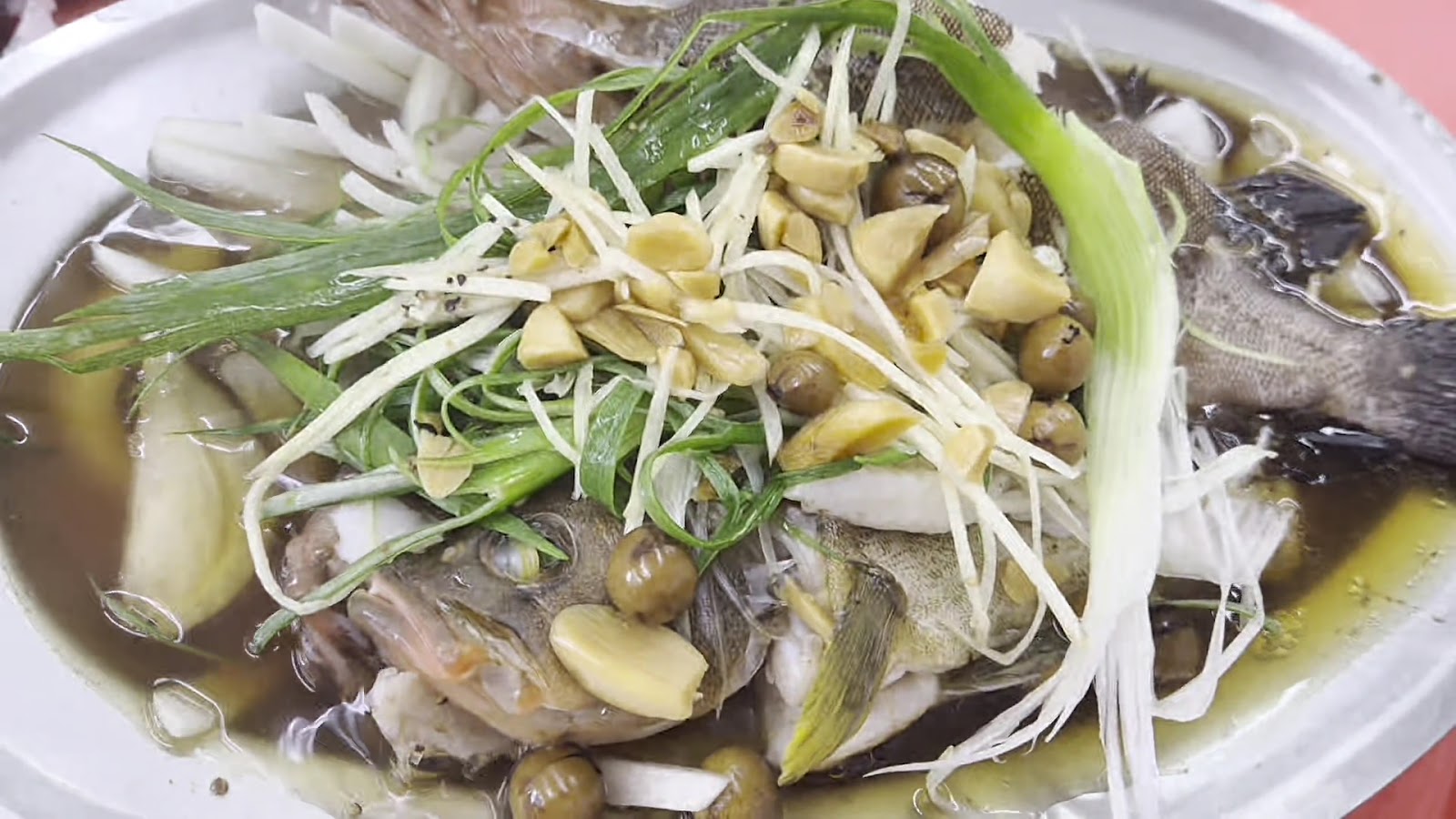 布袋清蒸鮮魚料理