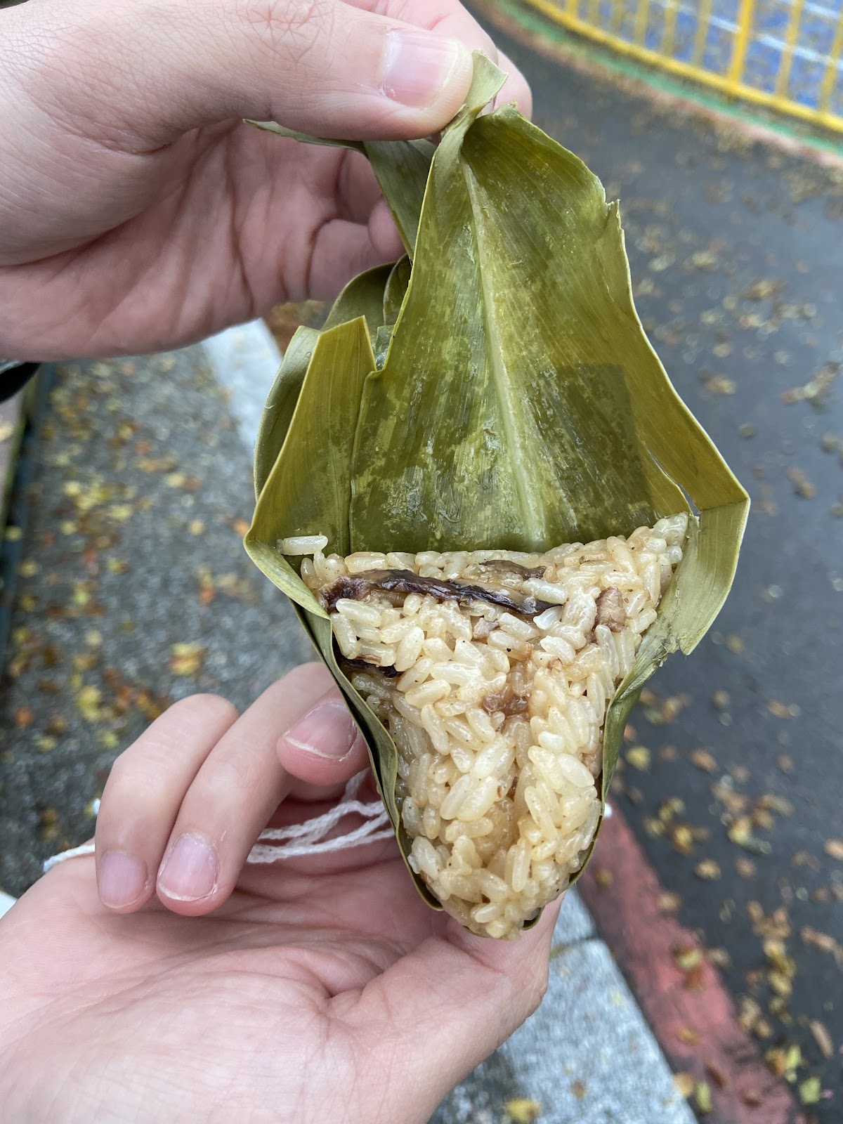 范阿嬤野薑花粽內餡